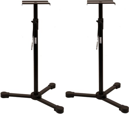Studiomonitor statieven - Set van 2 voor 6 inch - Innox IVA MON-05 - Zwart