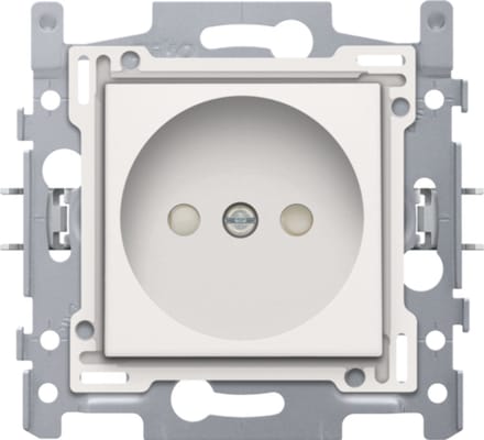 NIKO Original White inbouw stopcontact - enkelvoudig