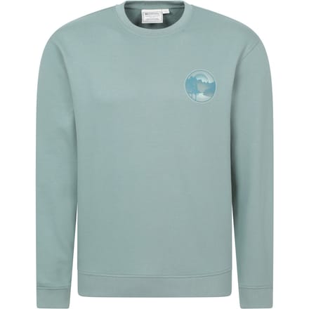 Mountain Warehouse Heren Tree Ring Sweatshirt (Licht Khaki)
