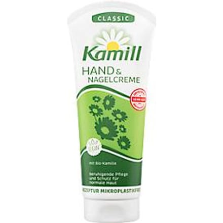 Kamill Hand & Nagelcrème Classic, biologisch kamille-extract, bisabolol, 100ml