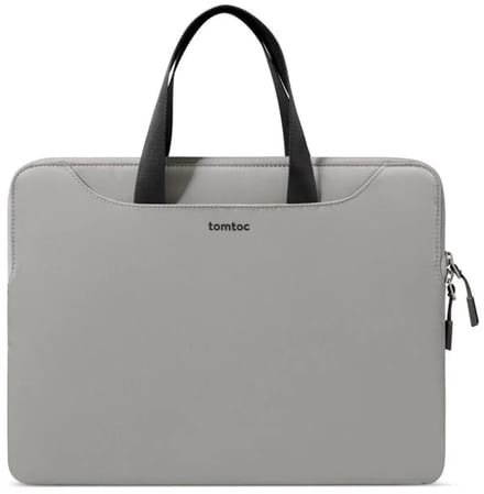 tomtoc Versatile-A21Laptophoezen voor 14 inch MacBook Pro/Surface/Asus Zenbook-Zwart;Grijs-Tweekleurig