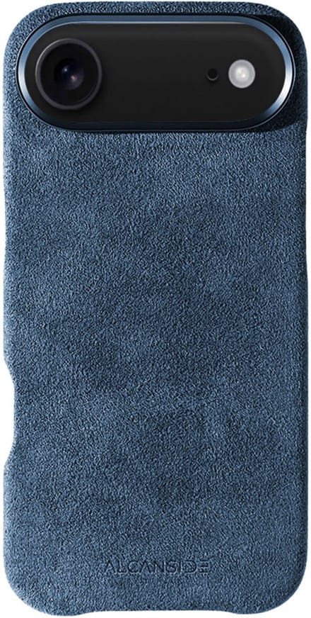 iPhone Alcantara Case - Ocean Blue