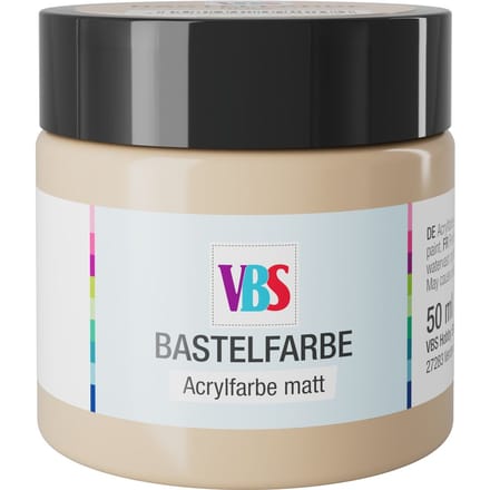 VBS Knutselverf, 50 ml - Beige
