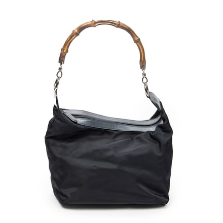 Bamboo Zip Hobo   schoudertas
