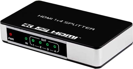 HDMI-splitter 1x4 / 4K @ 30Hz / 3D