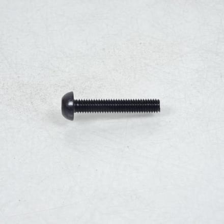 Vis dôme BTR 5mm M6 pas 100 35mm anodisé Noir 3AS Racing pour Moto Neuf