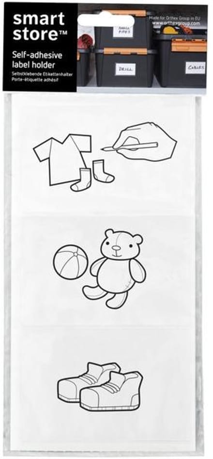 SmartStore - Labels Voor Opbergboxen - Polypropyleen - Transparant