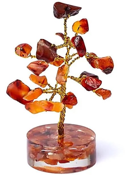Edelsteenboom carneool - 8cm
