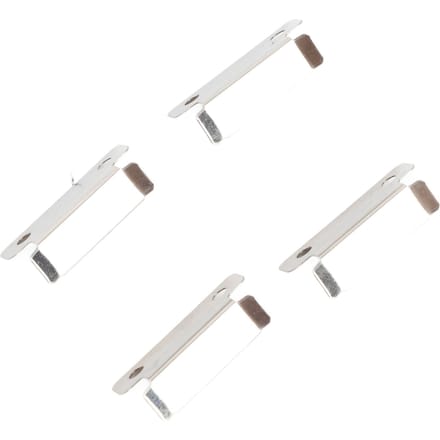4 STUKS 3D Printer Bedclip RVS 7mm 3D Printer Bedklem voor Ender 3 Pro Ender 3 V2 Ender 3S Ender 5 Pro CR 20 zilver