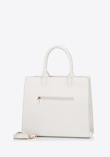 Wittchen - 13" Laptoptas - Cream - Eco-Leer - Elegant