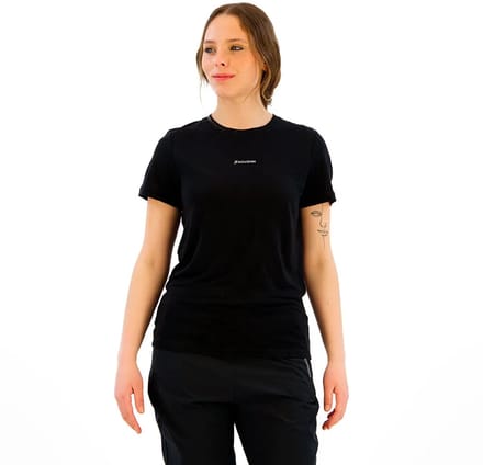 Houdini Tree Message T-shirt Met Korte Mouwen Zwart XS Vrouw
