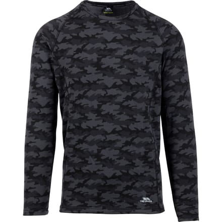 Trespass Heren Arno Base Layer Top (Donkergrijs)