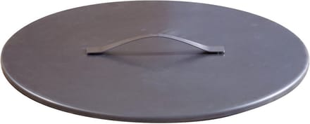 Roestend Ruwstaal Deksel voor Grote Vuurschalen (63 cm)