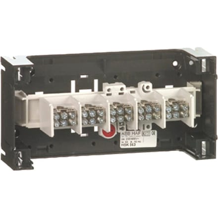 ABB HSK563 Aansluitklemmenkast 63A 5-voudig 2x16 1x25mm - 6963.120 - E3HGE