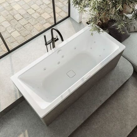 Kaldewei Conoduo 733 whirlpool with FULL BODY whirlpool system 235160263001