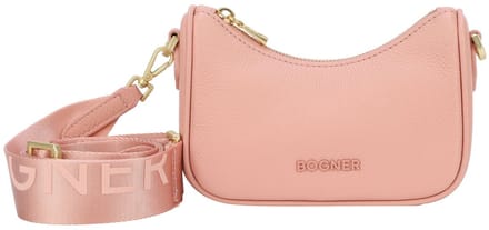 Bogner Leren Schoudertas Avondtas Pontresina Lora Shoulderbag Rose Zalmroze