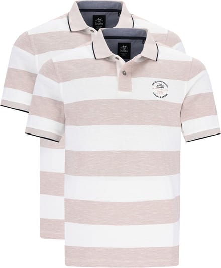 Hajo Heren poloshirt 2 pack Riviera