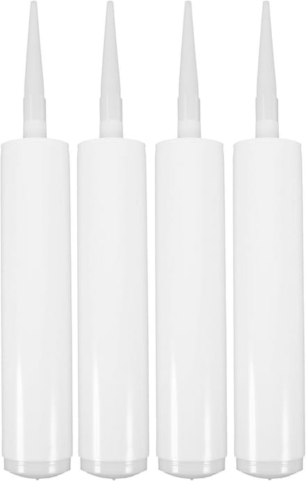 Navulbare Kitspuiten voor Voegen en Scheuren, 4 Stuks, 300 ml