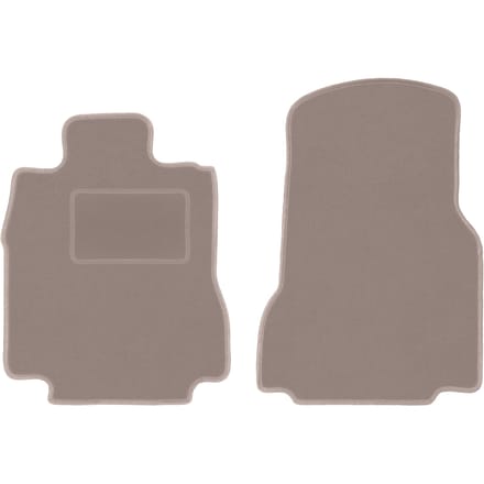 Beige voormatten voor: Mercedes Vaneo W414 minivan (2001-2005)