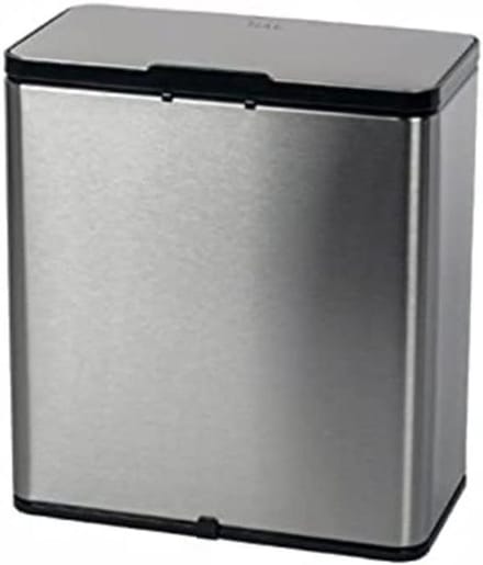 Voedselafval Compost Recycler Caddy Easy Hang met hefdeksel roestvrij staal 7 liter 518721