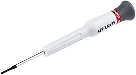 Micro Schroevendraaier - Precisie Tool - Kleine Reparatie - Platte Kop - 15 x 35 mm - Geel