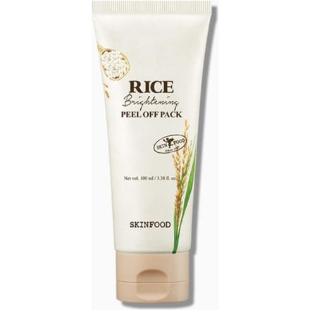 [SKINFOOD] Rice Brightening Peel Off Masker 100ml white