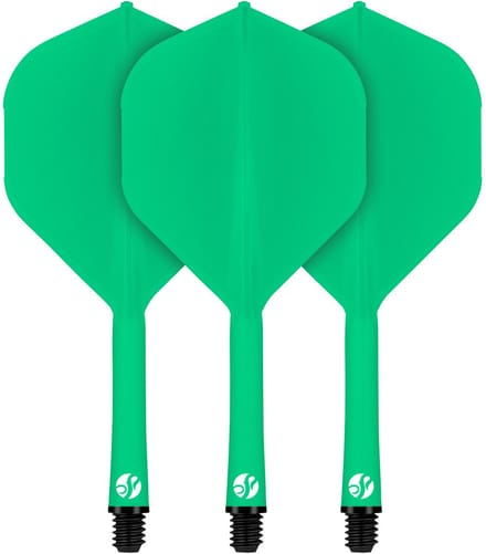 Shot Flight Deck System Green NO2 - Dart Flights
