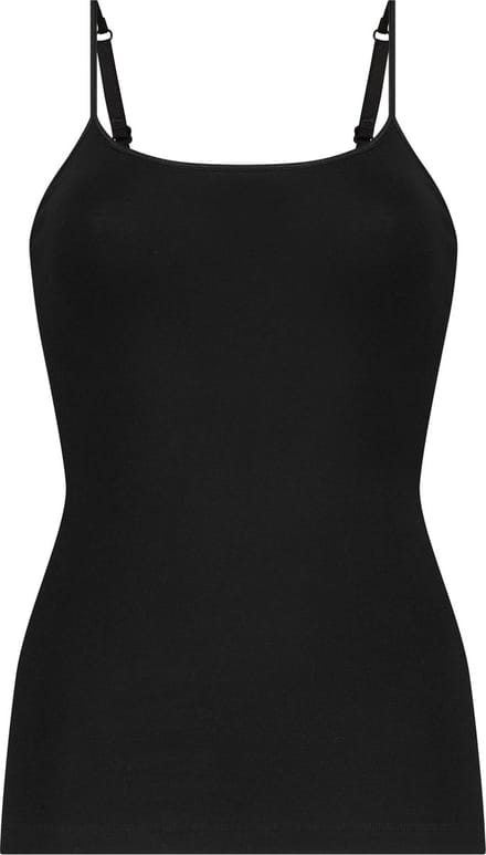Ten Cate Basics spaghetti top zwart voor Dames | Maat M