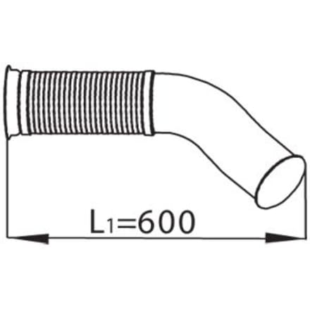 Uitlaatpijp DINEX68090