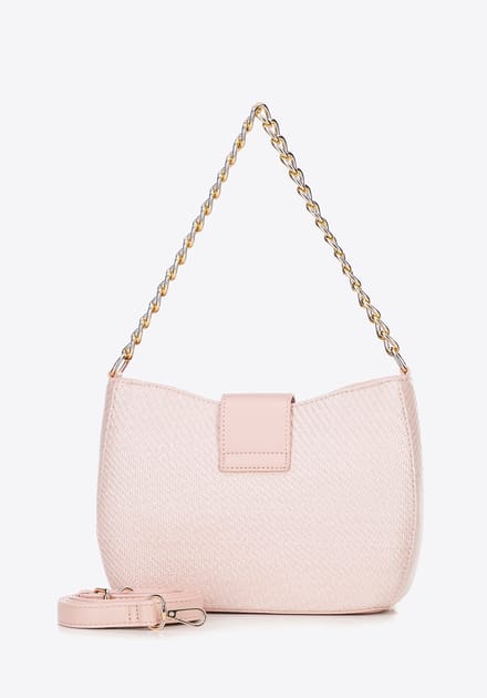 Wittchen - Crossbody Tas - Roze - Gevlochten - Polypropyleen