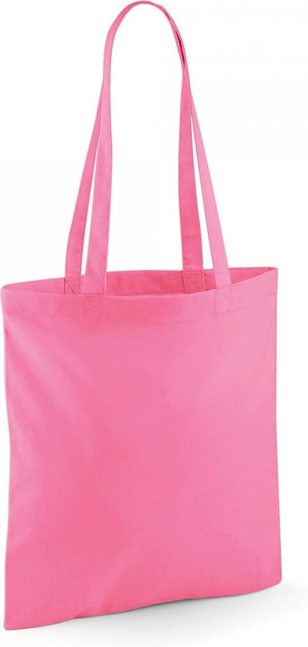 Tas One Size Westford Mill True Pink 100% Katoen