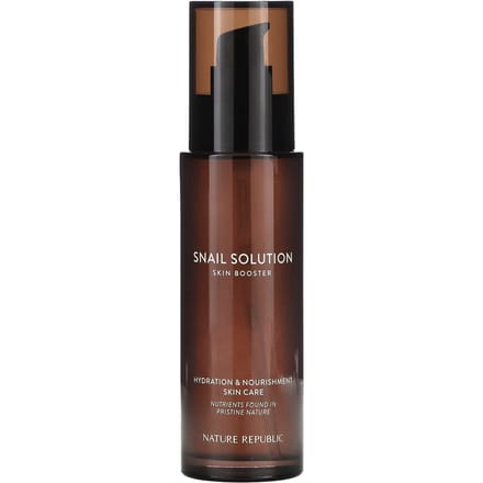 Nature Republic, Solution d'escargot, Booster de peau, 127 ml (130ml) black