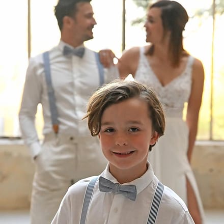 Sir Redman - Strikken - kinderstrik Charming Chambré Blue - lichtblauw
