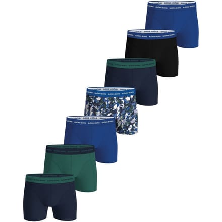 Björn Borg - Heren Onderbroeken 7-Pack Boxers - Zwart - Maat M