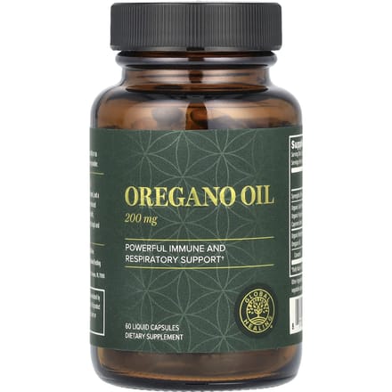 Oregano Olie, 200 mg, 60 Vloeibare Capsules (100 mg per capsule)