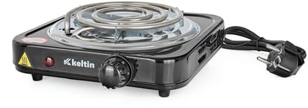 Keltin Draagbare elektrische kookplaat - 1000W - compact en krachtig