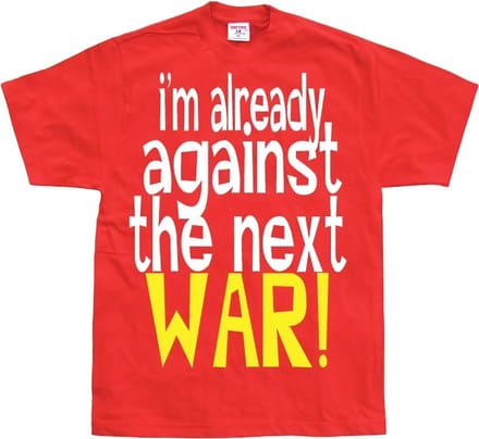 Hybris In 'Already Against The Next War' Red