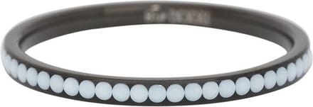 iXXXi Vulring Zirconia White Stone | Zwart | Maat 17