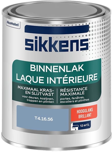 Sikkens - Binnenlak Hoogglans - T4.16.56 - Mengverf - 750 Ml