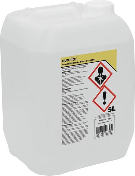 EUROLITE Smoke Fluid B (Basic) 5l voor nevelmachine