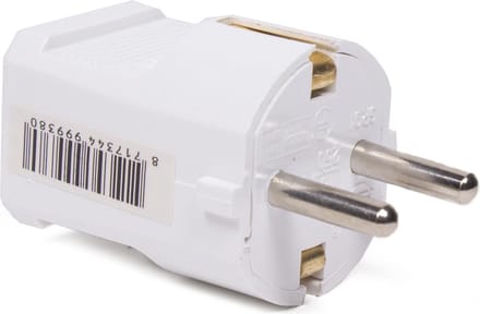 Benson Witte randaardestekker - PVC - 16 Ampère - 3500 Watt - IP20