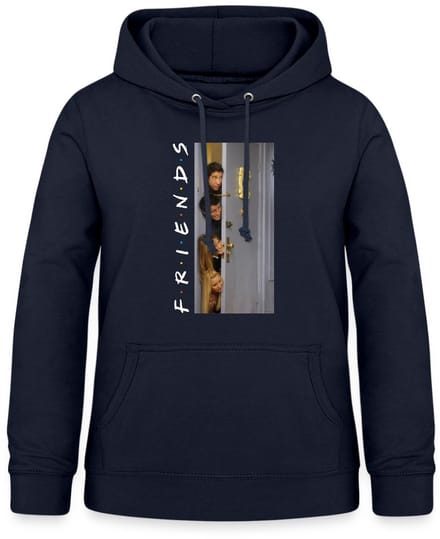 Friends Through The Door Hoodie Dames