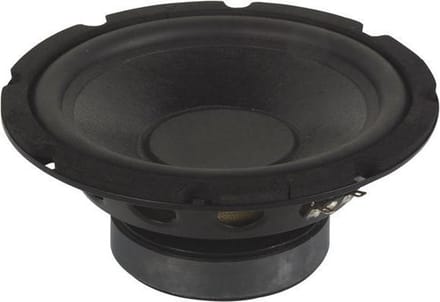HQ-Power Luidspreker, subwoofer, 10", vermogen 350 W/175 W RMS, impedantie 8 Ω, zwart