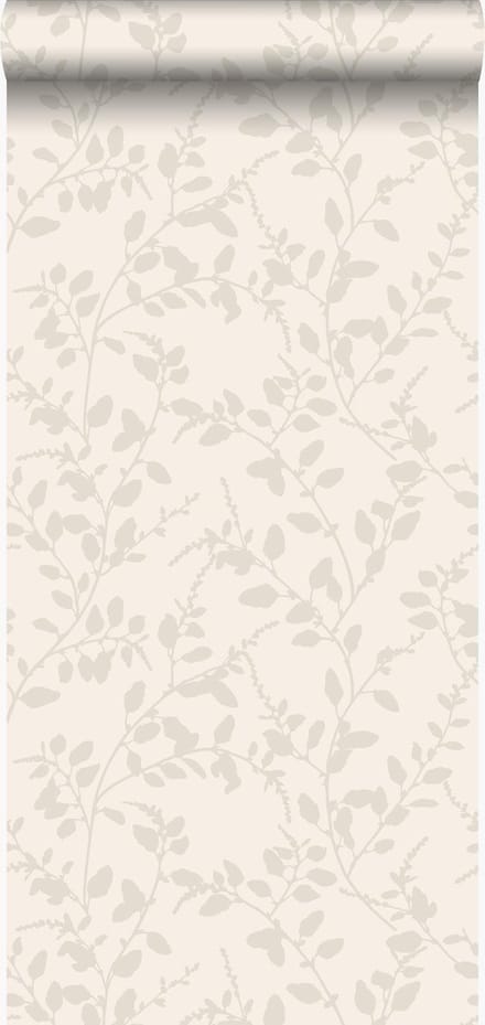 Origin Wallcoverings behang bladeren beige - 53 cm x 10.05 m - 345929