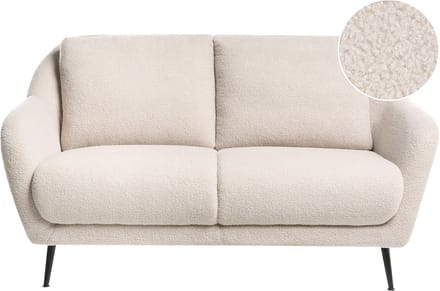EIBY - Tweezitsbank - Beige - Bouclé