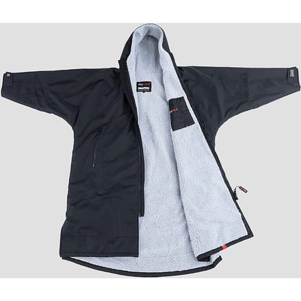 Dryrobe Advance Medium Long Sleeve Surf Poncho zwart