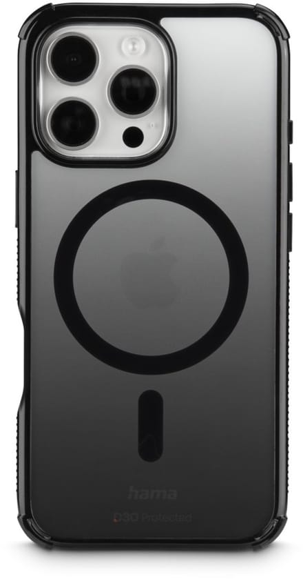 Hama hoesje geschikt voor Iphone 16 Pro Max - Extreme Protect MagCase - Zwart