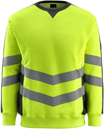 Mascot Safe Supreme Sweatshirt 50126-932 - Hi-Vis geel/zwart - 2XL