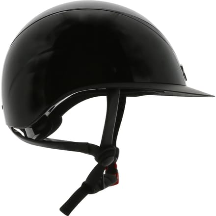 Equi-Theme Veiligheidscap Wings met mips Glanzend Zwart - 55-57