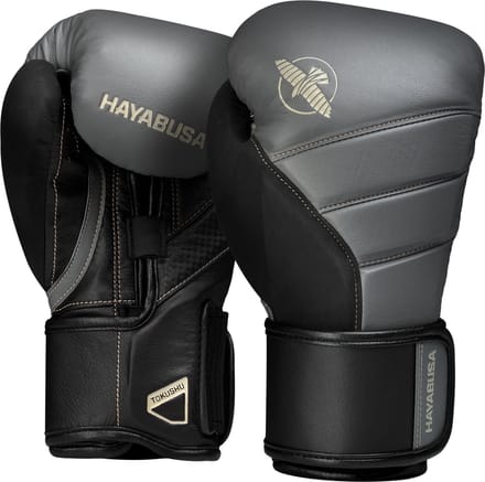 Hayabusa T3 Bokshandschoenen - Grijs / Zwart 14 oz